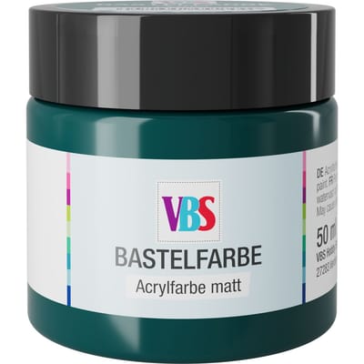 VBS Knutselverf, 50 ml - Petrol
