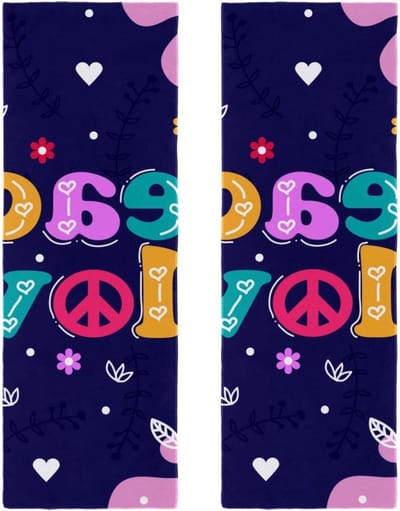 Microvezel Gym Handdoeken - Sporthanddoeken Zacht - Zweet Afvegen - Super Absorberend - 30x80 cm - Meerkleurig