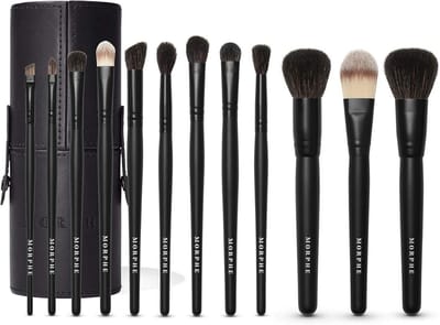 Professionele Make-up Borstelset voor Gezicht en Ogen - Inclusief Opbergkoffer