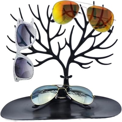 Zonnebril Organizer - Brilhouder Stand - Brillen Opbergen - Boomvormig Display - Niet Gespecificeerd - Zwart