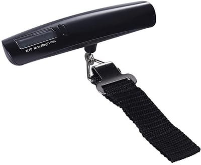 SCH® Bagageweegschaal - Weegschaal - Zwart - 14cm x 4cm x 5cm