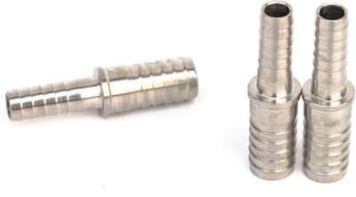 Hose reducer 10mm naar 7mm, 3 stuks, voor water, brandstof en lucht - ronde connector voor slangen