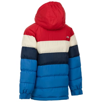Trespass Calmere gewatteerde jas voor kinderen (Blauw)