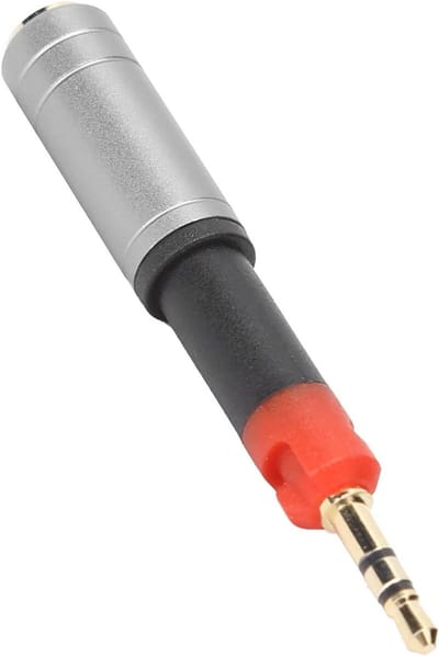 2,5 mm naar 3,5 mm audio jack adapter converter voor hoofdtelefoon - Geluidsadapter voor headset aansluiting
