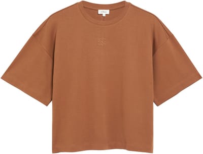 Oversized T-shirt van puur katoen