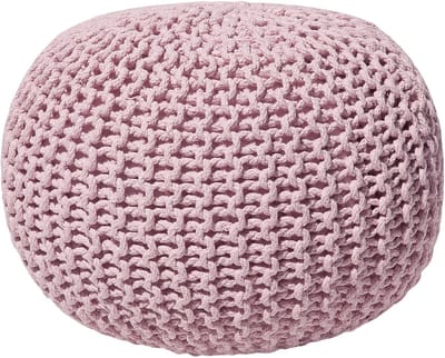 CONRAD - Poef - Roze - 50 cm - Katoen
