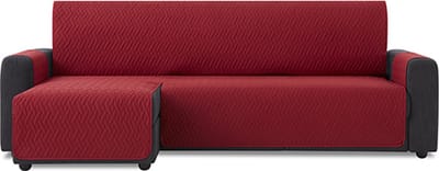 Belmarti Waterproof chaise-longue bankbeschermer links - 200 cm - Rood
