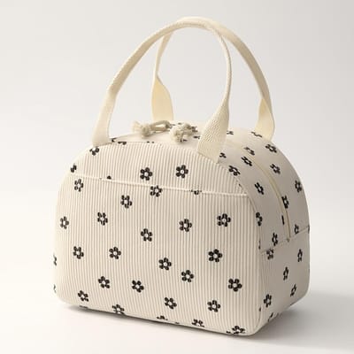 Sac à lunch à double poignée et fermeture éclair Portable, Durable et Élégant pour Sac à main de travail
