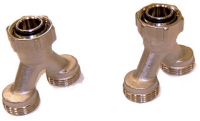 Uponor Fluvia Broekstuk 2xG3/4-3/4"Euro, 1005675