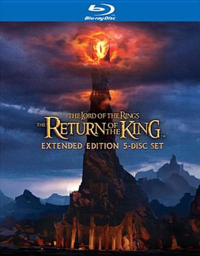 The Lord of the Rings: the return of the King (5 disc Blue-Ray - DVD Extended Edition) [import]