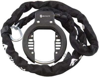 Fiets Beugelslot - Ketting Slot - Fiets Beveiligen - Fob Ontgrendelen - 90 cm - Zwart