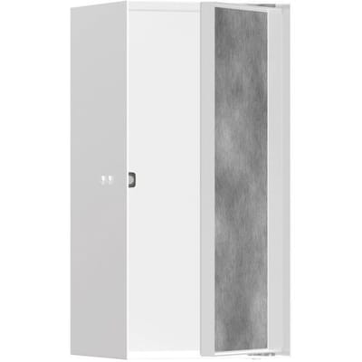 Hansgrohe XtraStoris Rock wall niche installation box with tileable door 15 x 14x 30 cm 56088700