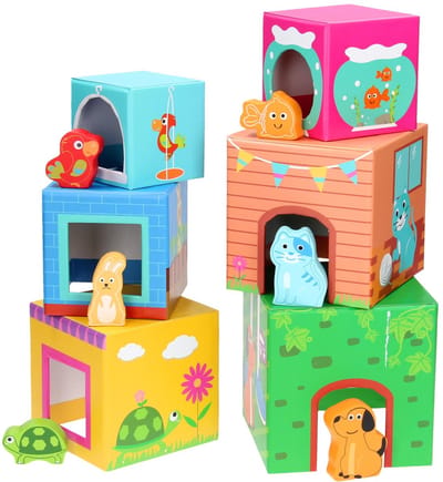 Small Foot - Stacking Tower with Animals