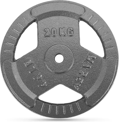 Gymtek® Halterschijf - 20 kg gewichten, ?30 mm - Halterschijven, Krachttraining, Home Gym, Fitness