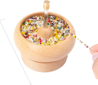 Dailygoods- Kralen Spinner - Kralen Kits - Haken - Naaikoord - DIY Sieraden Maken - Houten Slijtvast Design