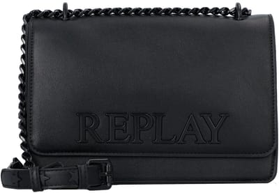 REPLAY schoudertas Crossbody Bag Black zwart