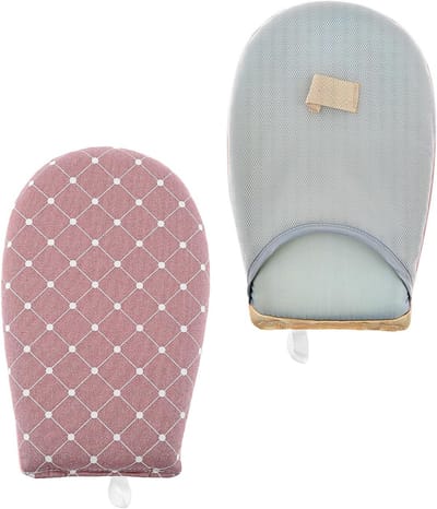 Hittebestendige en waterdichte strijkhandschoenen voor stoomstrijkijzers met vingergreep en mini strijkplank accessoires voor kledingstomers