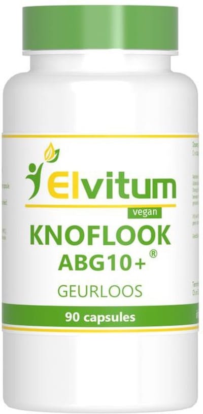 Elvitum Knoflook ABG10+ 90 Vegetarische capsules