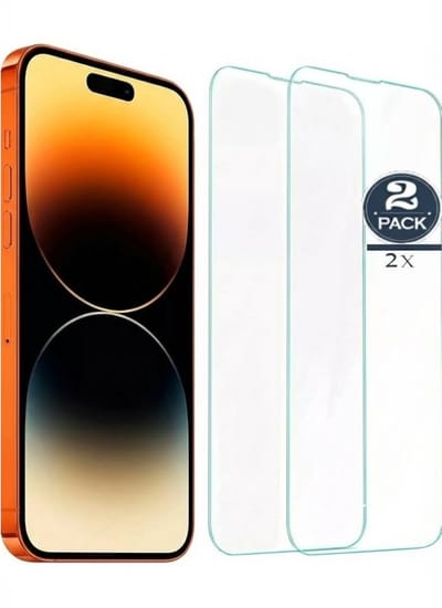 Screenprotector geschikt voor iPhone 17 / 17 Pro / 16 Pro (2 stuks) – Premium tempered glass – Betrouwbare beschermlaag