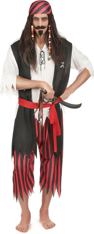 "Piraten kostuum voor mannen - Verkleedkleding - M/L"