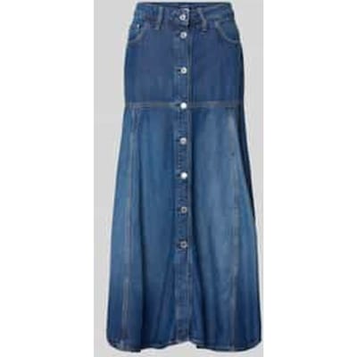 maxirok van lyocellmix in denimlook model 'Nidia'
