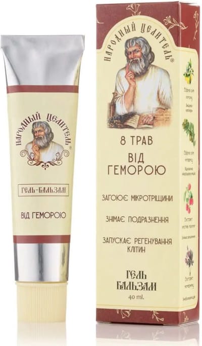 Natuurlijke Gel-Balm voor de verzorging van aambeiengebieden - verlicht ongemak en jeuk - 40g