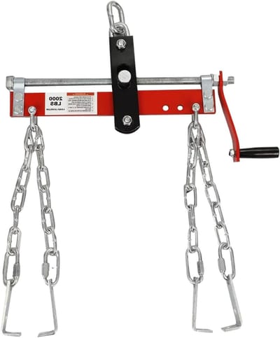 Motorlift Nivelleerder - Motorbelasting Tool - Zwaar Tillen - Verstelbaar Ontwerp - 900 kg Capaciteit - Staal