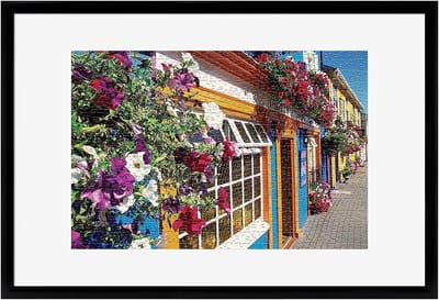 Puzzellijst - Fotolijst - Puzzels Inlijsten - Dubbelzijdig Papier - 50.8 x 76.2 cm - Zwart