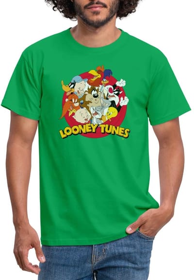 Looney Tunes Groep T-Shirt Heren