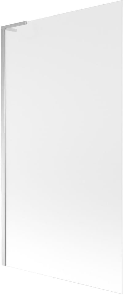 Mexen Next L badwand 1-delig 100 x 150 , matglas, chroom - 895-100-000-03-30-01