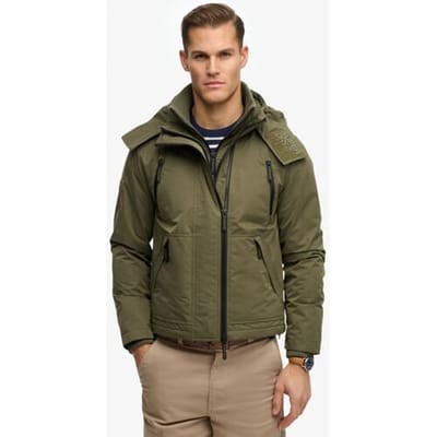 Superdry - Microvezel Arctic Windcheater Jas Met Capuchon - Heren