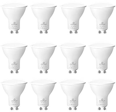 GU10 LED-lamp Warm Wit Licht 3000 K - Set van 12 Stuks met 500 lm