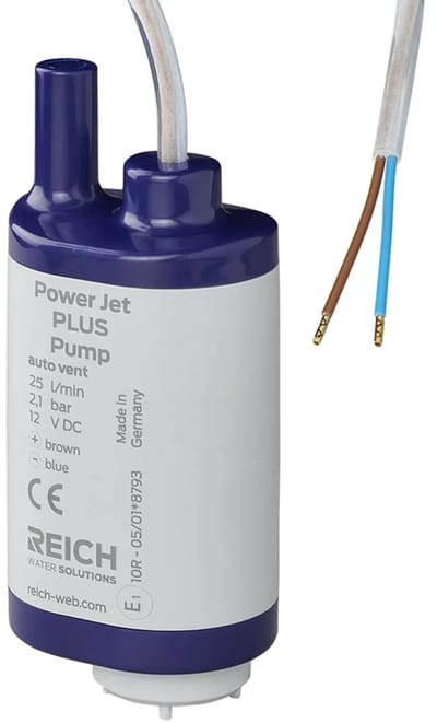 ProPlus Dompelpomp PowerJet Plus - 12V - 25L p/min - Max. 2.1 Bar