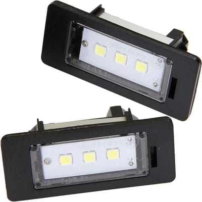 Led Kentekenplaatverlichting - Kentekenplaatlamp Wit - Registratie Vrij Rijden - CANBUS Foutmelding Vrij - 10.92 x 6.6 x 4.57 cm