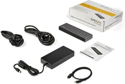StarTech.com Thunderbolt 3 Dock - MacBook Pro & Windows Dual 4K 60Hz - docking station - VGA HDMI 2 x DP