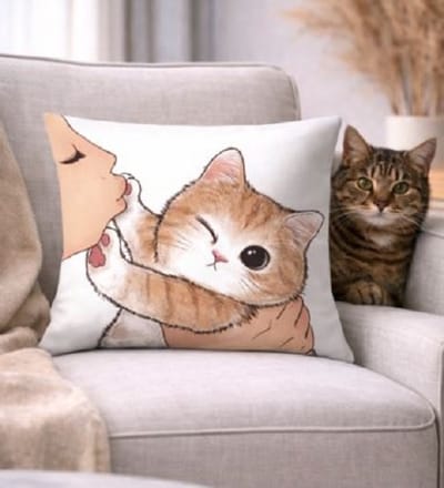 Purrfect Mood Collection kussenhoes - 45x45 cm