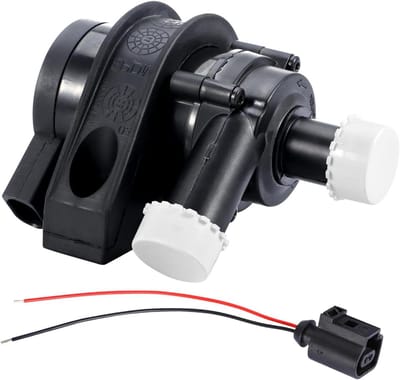 Auto Waterpomp - Koelsysteem Pomp - Motor Koelen - Met Stroomkabel - 15.1 x 8.9 x 7.7 cm - Aluminium