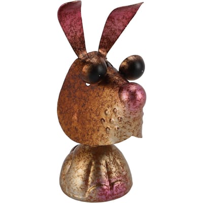 Schattige Konijn Brillenhouder IJzerkunst Cartoon Dier Brillen Organizer Displaystandaard Bureau Decoratie brown