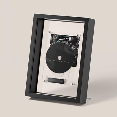 Wandmontage CD-speler - Muur CD-speler - Muziek Afspelen - Bluetooth 5.0 Connectiviteit - 229x318x64 mm