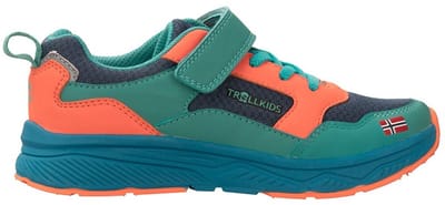 Trollkids Haugesund Wandelschoenen Groen,Oranje EU 40 Kinderen