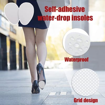 Dailygoods- Schoenpads 4 Paar - Antislip - Siliconen - Hoge Hakken - Zelfklevend - Duurzaam Materiaal - Inlegzolen