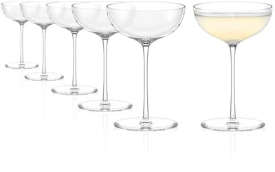 Stolzle Lausitz - Champagneglazen - Kyoto - 31,8 cl - Champagnecoupes - 6 stuks