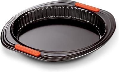 Le Creuset - Taartvorm met losse bodem - Ø 28 cm - Zwart
