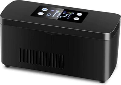 Luxe Koeltas – Voor Medicijnen – Medische Koelbox – Insuline Etui – Diabetes Tas – Auto Koelkast – Frigobox – Grote Capaciteit – 7800mAh – Zwart