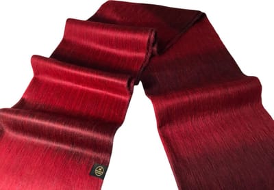 Alpaca D'Luxe Sjaal - Sustainable - Hypoallergeen - Rood - Wijn rood - Scarf - Handgemaakt met alpacawol - Zacht en van Kwaliteit - Luxe cadeau - Duurzaam - Shawl - Sjaals Dames - Sjaals Heren - Zacht en Warm - Comfortabel - Hoogwaardige kwaliteit