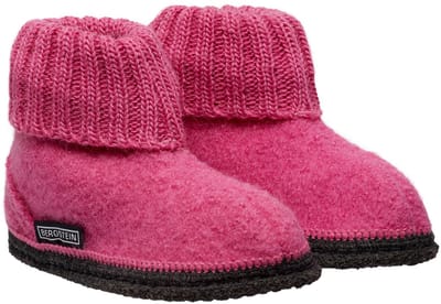 Bergstein Cozy Sloffen - Pantoffels voor dames, heren en kinderen - 100% Zuiver scheerwol - Pink