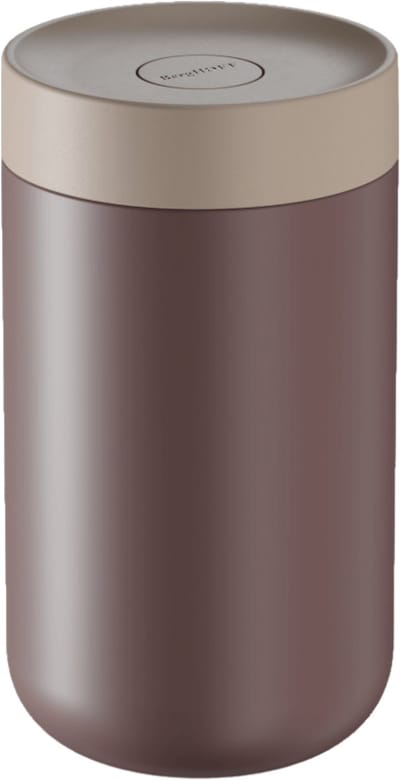 BergHOFF Home Nommie – Thermos Lunchbox - Food Jar 0.75L – Lekvrije Yoghurtbeker To Go – Isoleerbeker voor Soep - Dubbelwandige Isolatie - RVS Thermische Voedselcontainer – Houdt 6u Warm/Koud – Roze