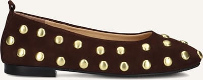 STEFANO LAURAN 4669 Ballerina's Dames - Bruin - Maat 38