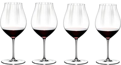 Riedel Wijnglazenset - Rode Wijnglazen - Performance - Pinot noir - 830 ml - 4 Stuks