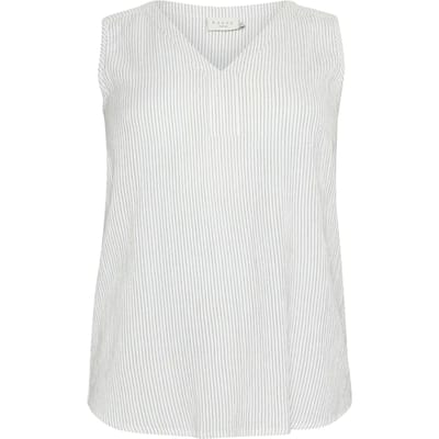 Mouwloze blouse voor dames KAFFE Curve KCAbby